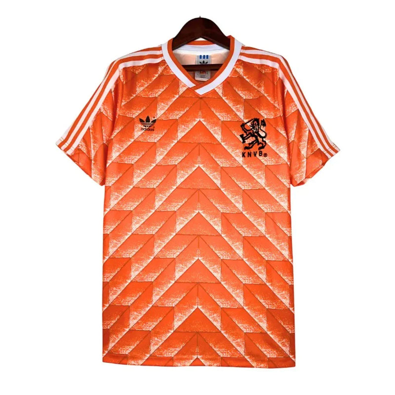 Camisa Holanda 1988 Home I - Torcedor Masculina