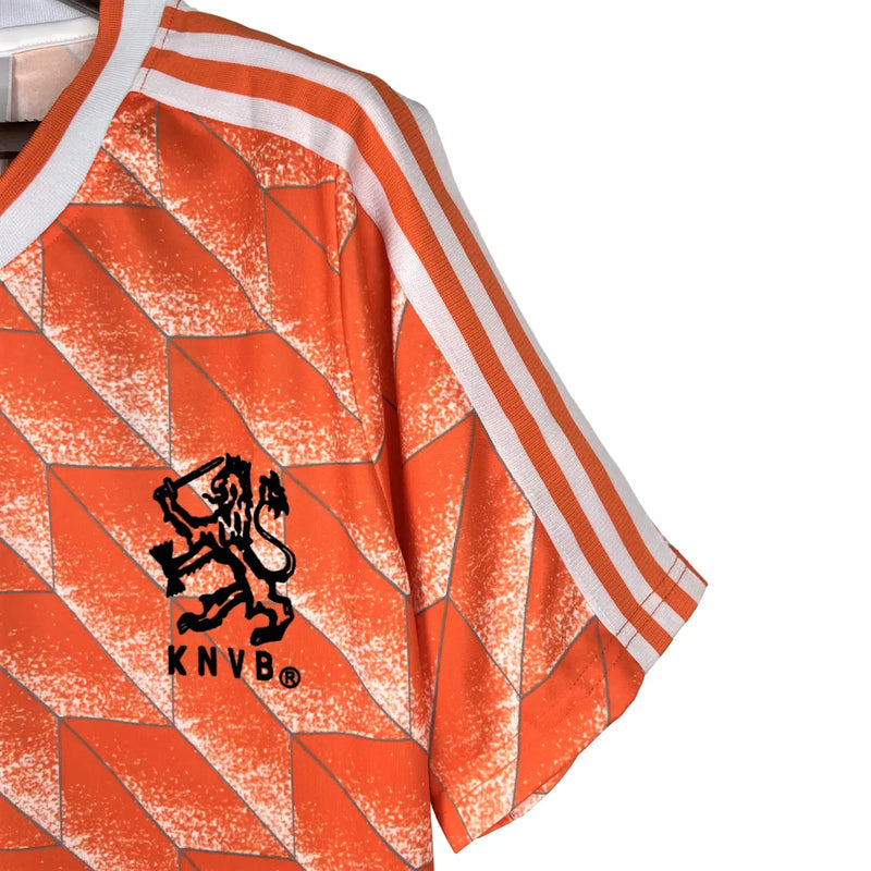 Camisa Holanda 1988 Home I - Torcedor Masculina