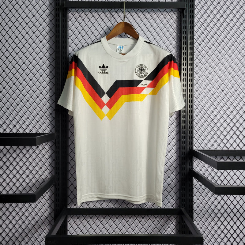 Camisa Alemanha Titular 1990 - Versão Retro