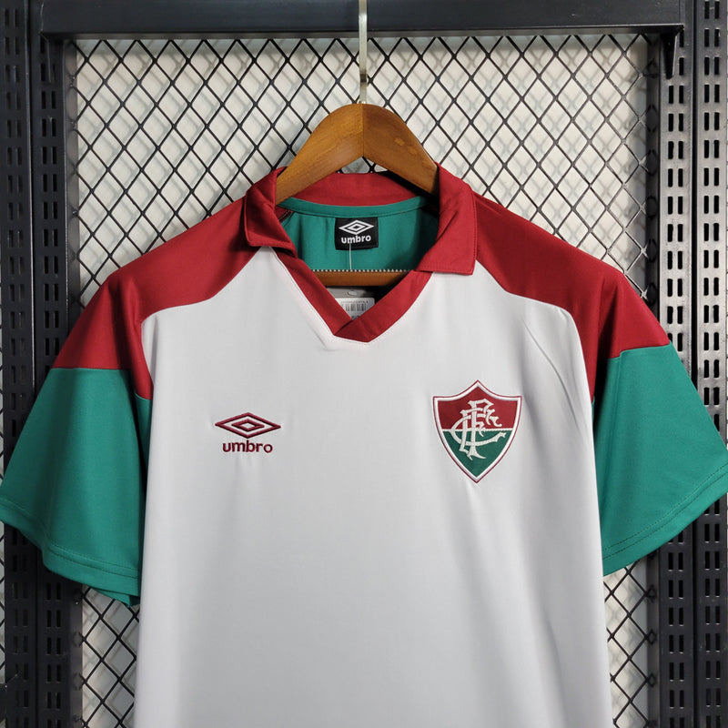 Camisa Fluminense Treino 23/24 - Umbro Torcedor Masculina - Branco