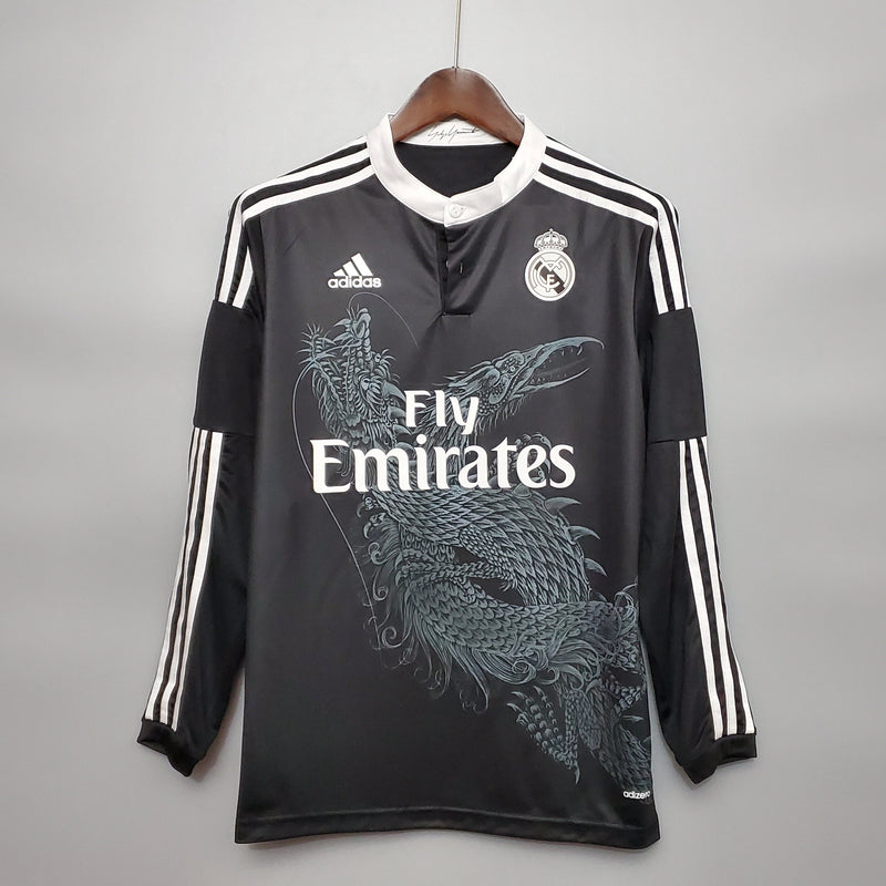 Camisa Real Madrid III 14/15 - Versão Retro Manga Comprida