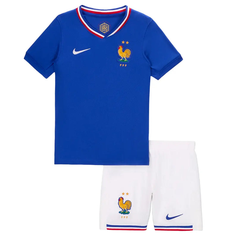 Camisa Seleção França 2023/24 I - Kit Torcedor Infantil