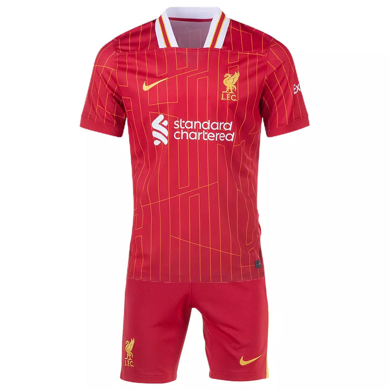 Camisa Liverpool 2024/25 I Home - Kit Torcedor Infantil