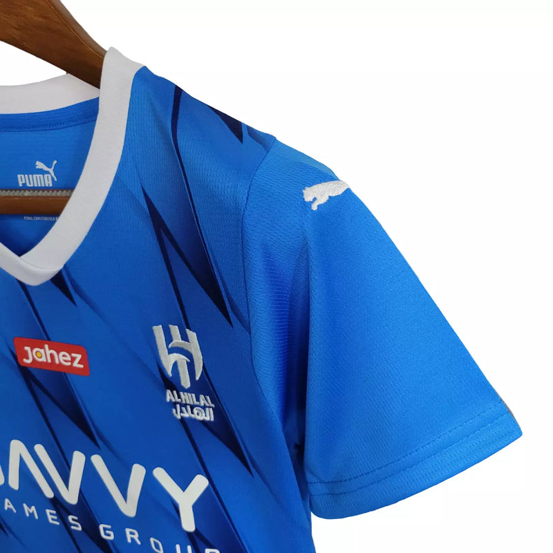 Camisa Al-Hilal 23/24 I - Kit Torcedor Infantil