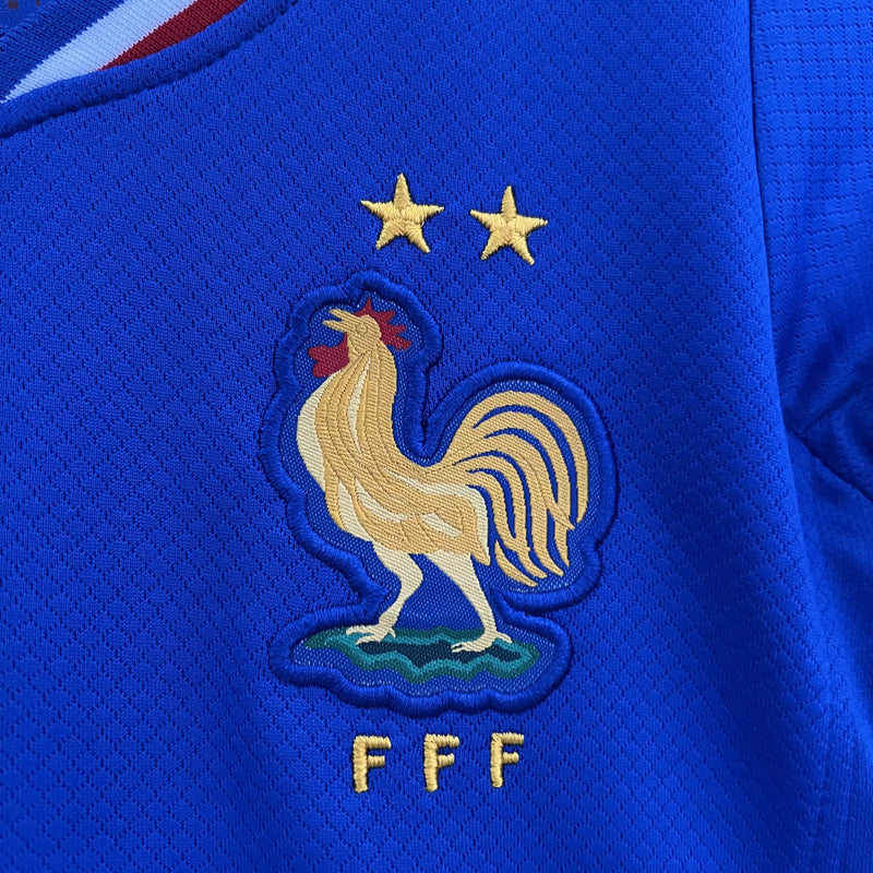 Camisa Seleção França 2023/24 I - Kit Torcedor Infantil