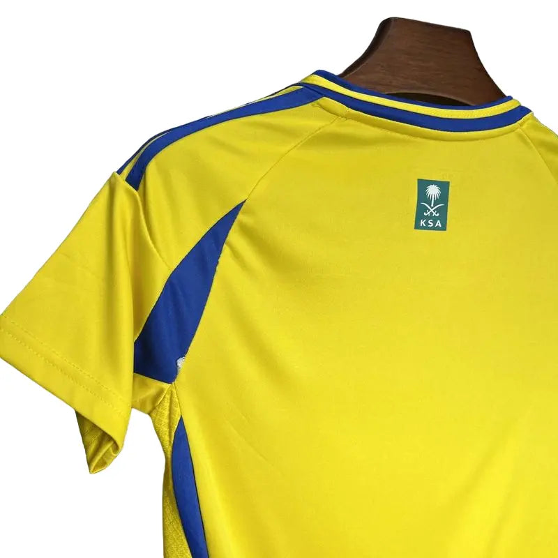 Camisa Al-Nassr 2024/25 I Home - Kit Torcedor Infantil