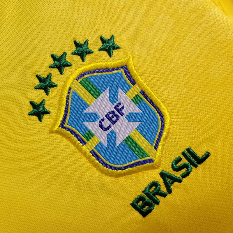 Camisa Seleção do Brasil 22/23 Home - Kit Torcedor Infantil