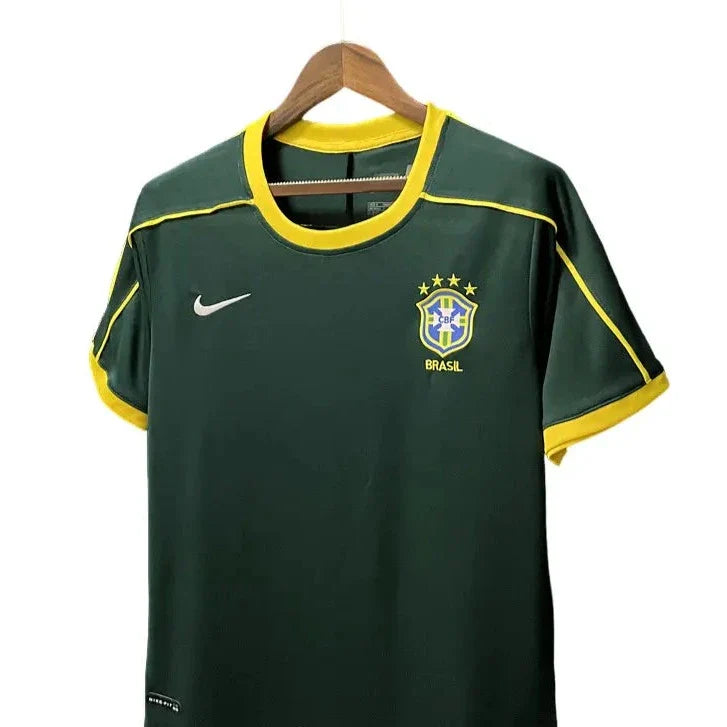 Camisa Brasil 1998 Home I - Goleiro Masculina