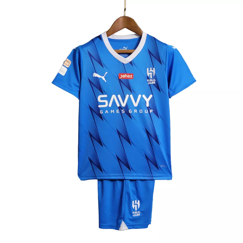 Camisa Al-Hilal 23/24 I - Kit Torcedor Infantil