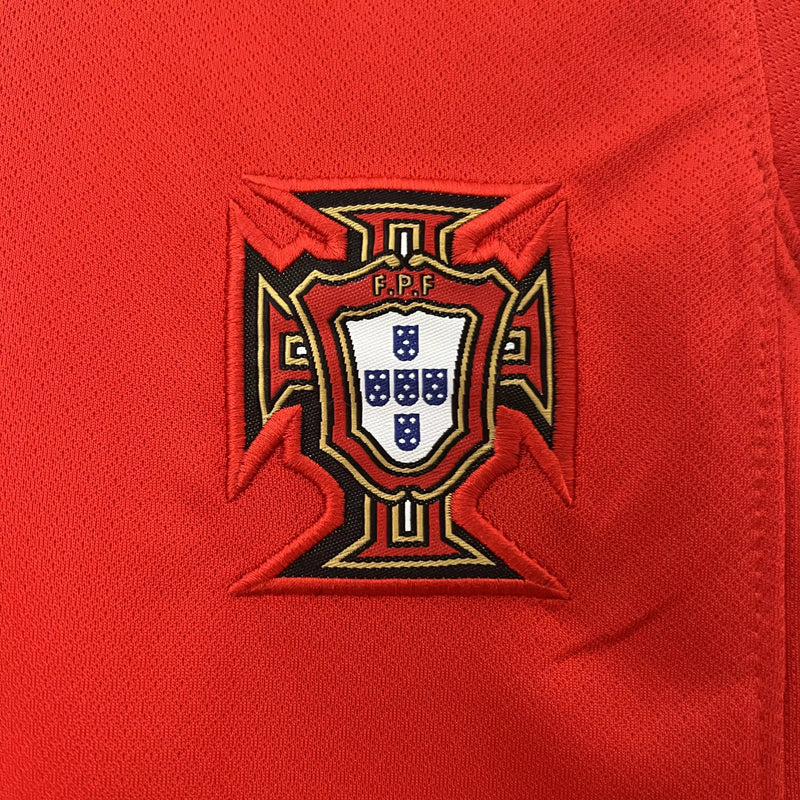 Camisa Seleção Portugal 2024/25 I Home - Kit Torcedor Infantil