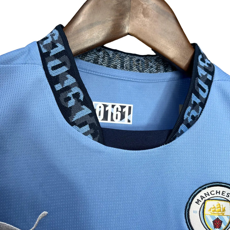 Camisa Manchester City 2024/25 I Home - Kit Torcedor Infantil