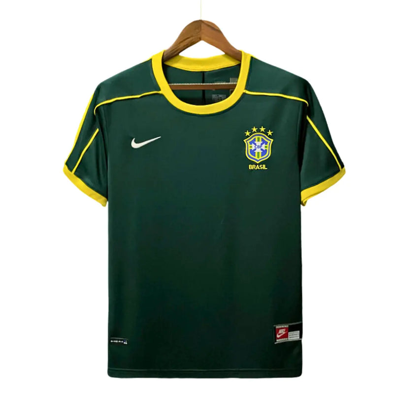 Camisa Brasil 1998 Home I - Goleiro Masculina