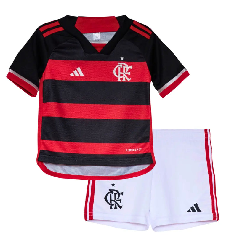 Camisa Flamengo 2024 Home - Kit Torcedor Infantil