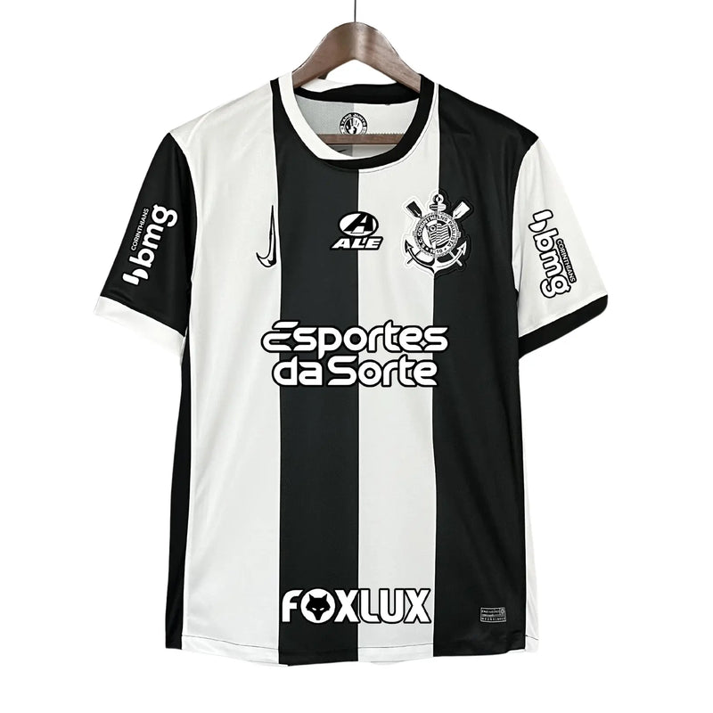 Camisa Corinthians 2024/25 III Away - Com Patrocínio - Masculina