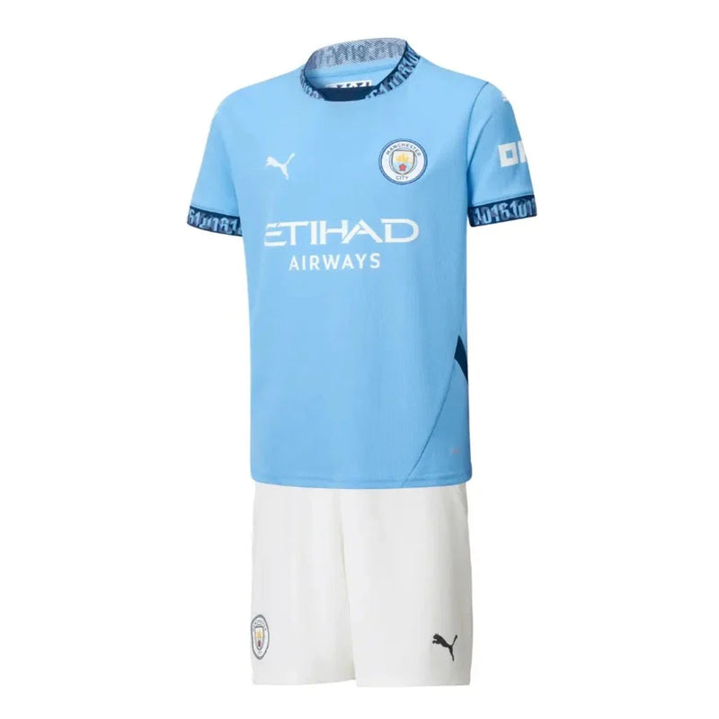 Camisa Manchester City 2024/25 I Home - Kit Torcedor Infantil