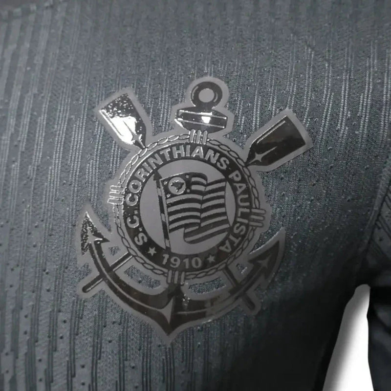 Camisa Corinthians 2024/25 Away - Com Patrocínio - Versão Jogador Masculina