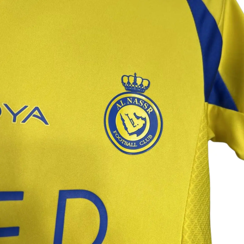 Camisa Al-Nassr 2024/25 I Home - Kit Torcedor Infantil