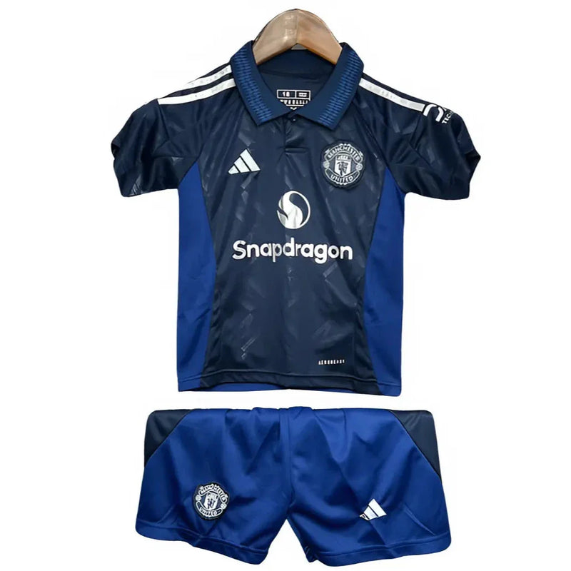 Camisa Manchester United 2024/25 II Away - Kit Torcedor Infantil