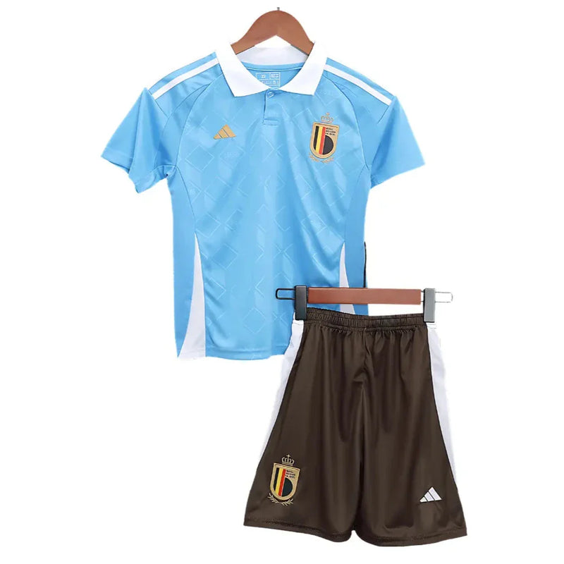 Camisa Seleção Bélgica 2024/25 II Away - Kit Torcedor Infantil