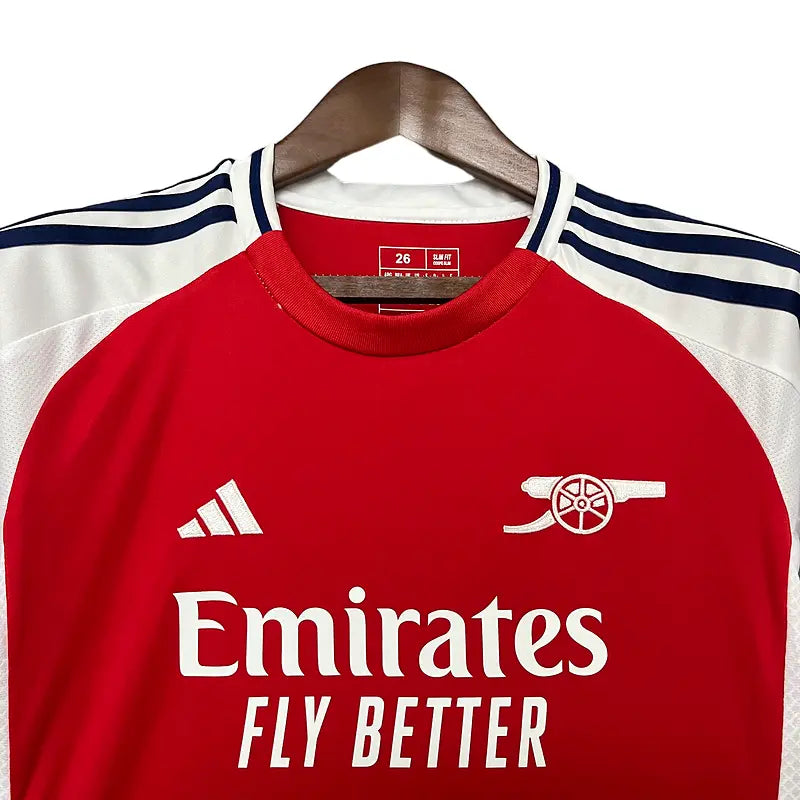 Camisa Arsenal 2024/25 I Home - Kit Torcedor Infantil