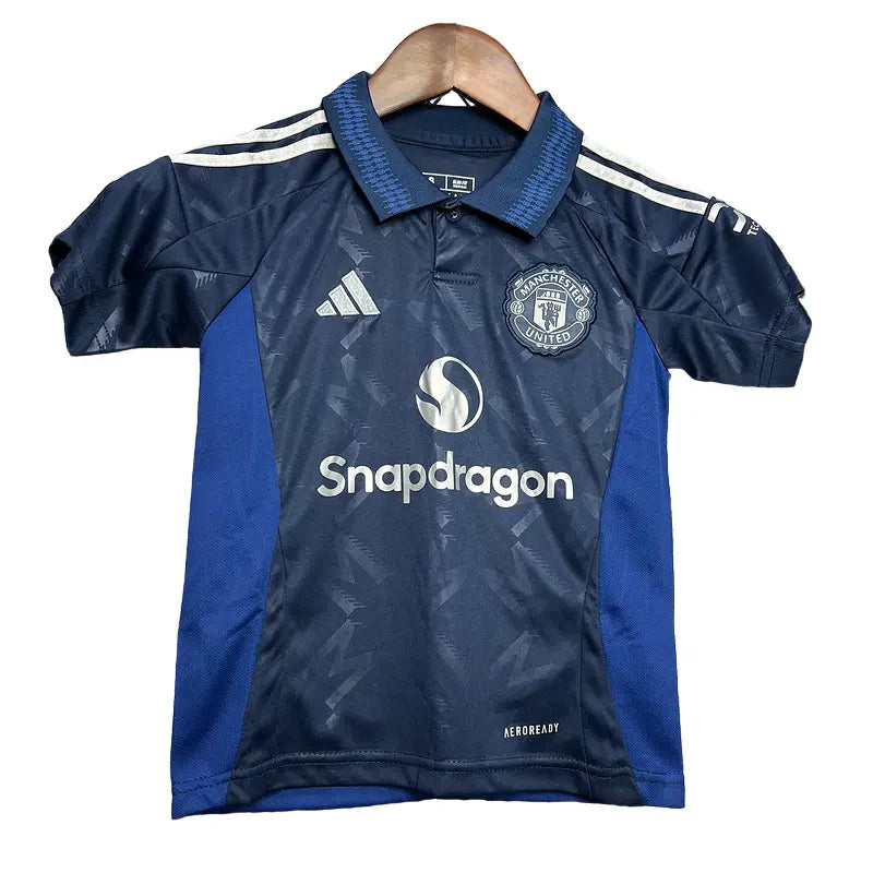 Camisa Manchester United 2024/25 II Away - Kit Torcedor Infantil