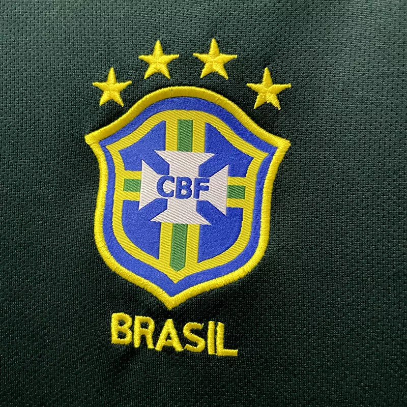 Camisa Brasil 1998 Home I - Goleiro Masculina