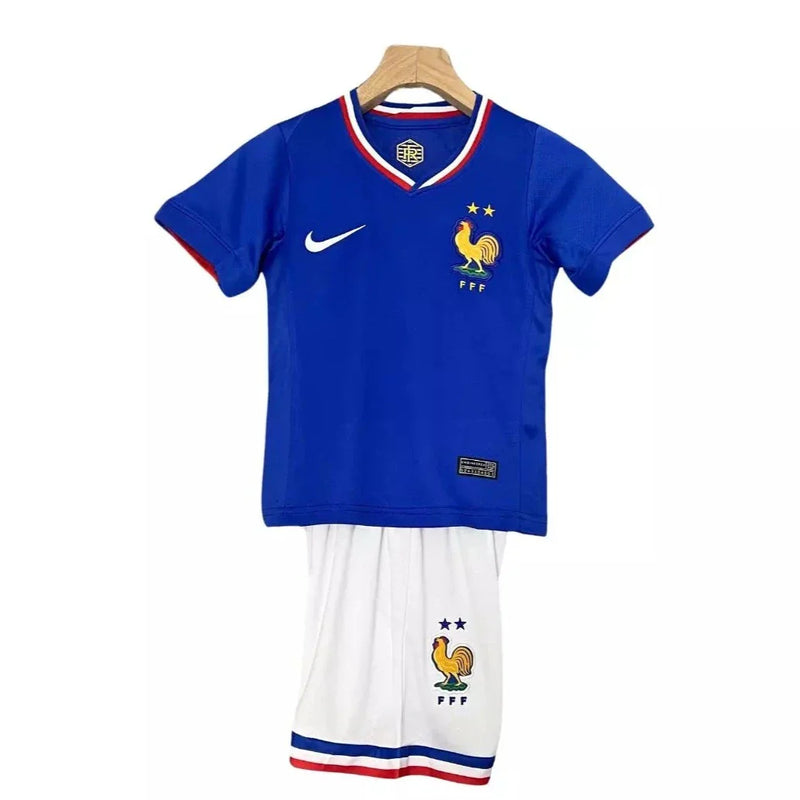 Camisa Seleção França 2023/24 I - Kit Torcedor Infantil