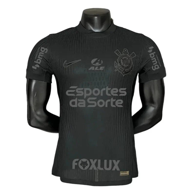 Camisa Corinthians 2024/25 Away - Com Patrocínio - Versão Jogador Masculina