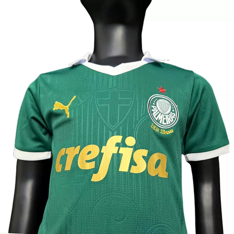 Camisa Palmeiras 2024/25 I - Kit Torcedor Infantil