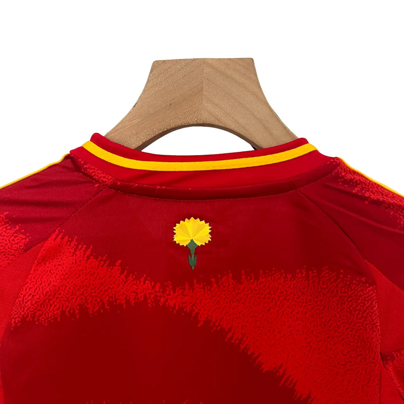 Camisa Seleção Espanha 2024 I Home - Kit Torcedor Infantil