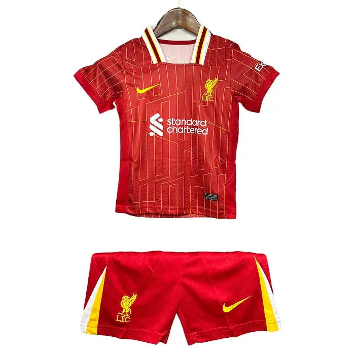 Camisa Liverpool 2024/25 I Home - Kit Torcedor Infantil