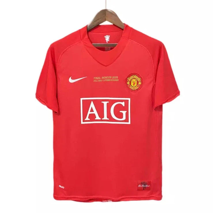 Camisa Manchester United 2007/08 Home I - Torcedor Masculina