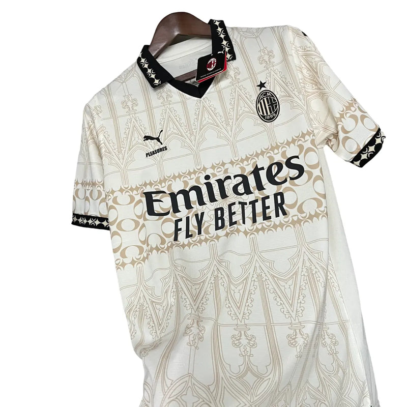 Camisa Milan 2023/24 III X Pleasures Fourth - Masculina