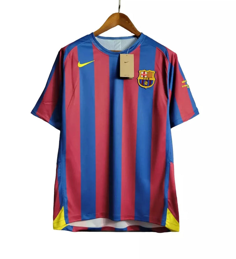 Camisa Barcelona 05/06 Home I - Torcedor Masculina