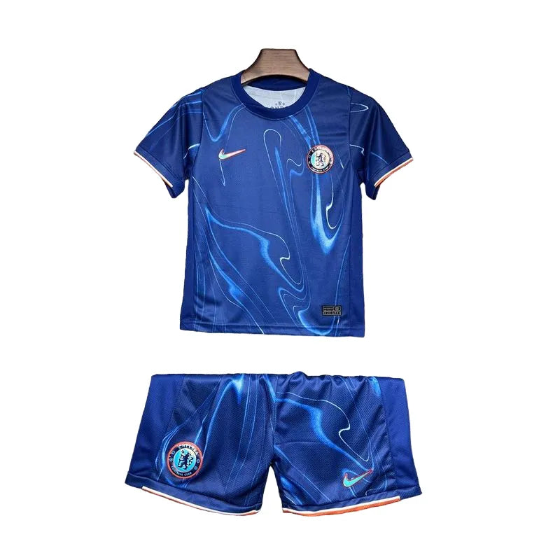 Camisa Chelsea 2024/25 I Home - Kit Torcedor Infantil