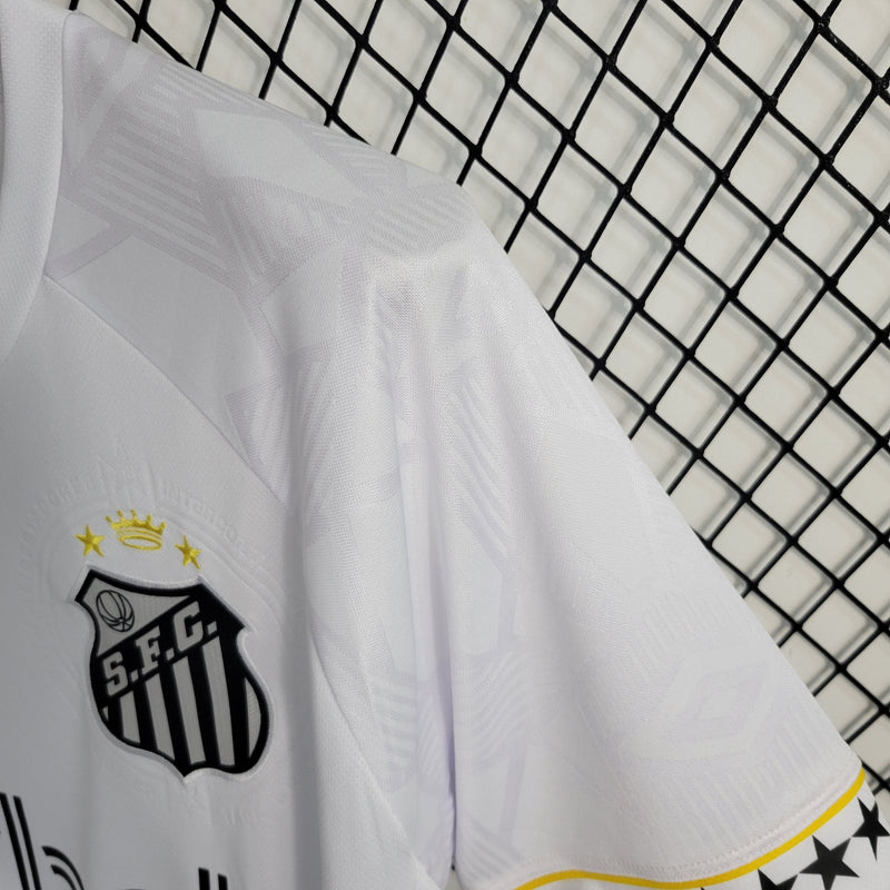 Camisa Santos Home 23/24 - Umbro Torcedor Masculina - Lançamento