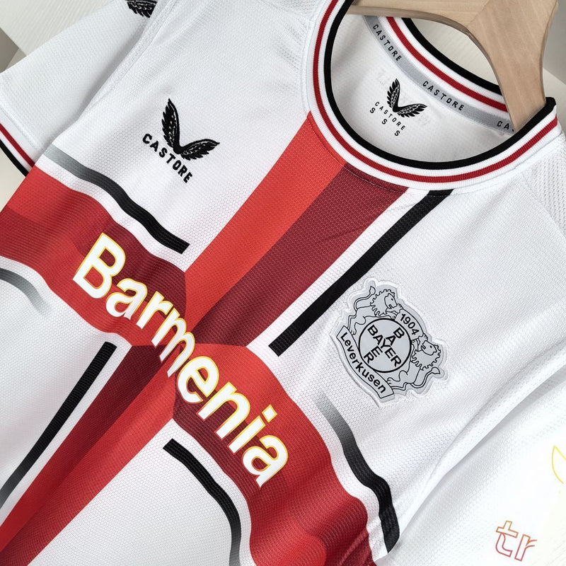 Camisa Bayer Leverkusen Away 24/25 - Torcedor Masculina - Lançamento