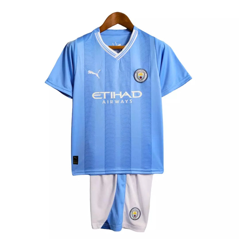 Camisa Manchester City 23/24 Home - Kit Torcedor Infantil