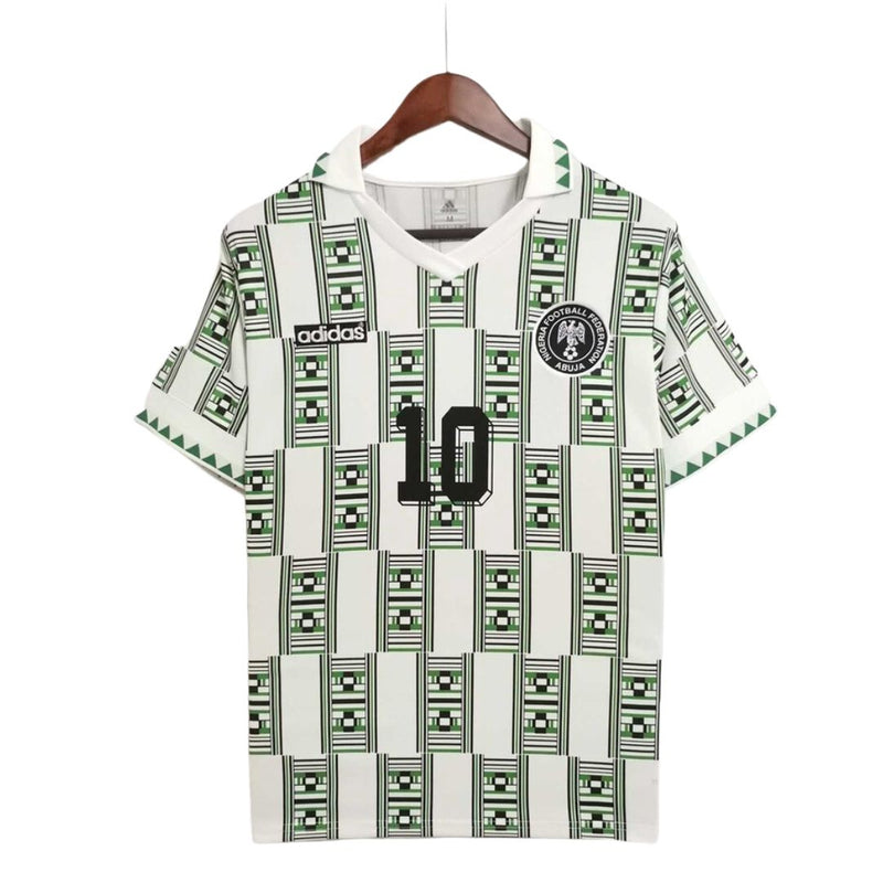 Camisa Nigéria 1994 Home I - Torcedor Masculina