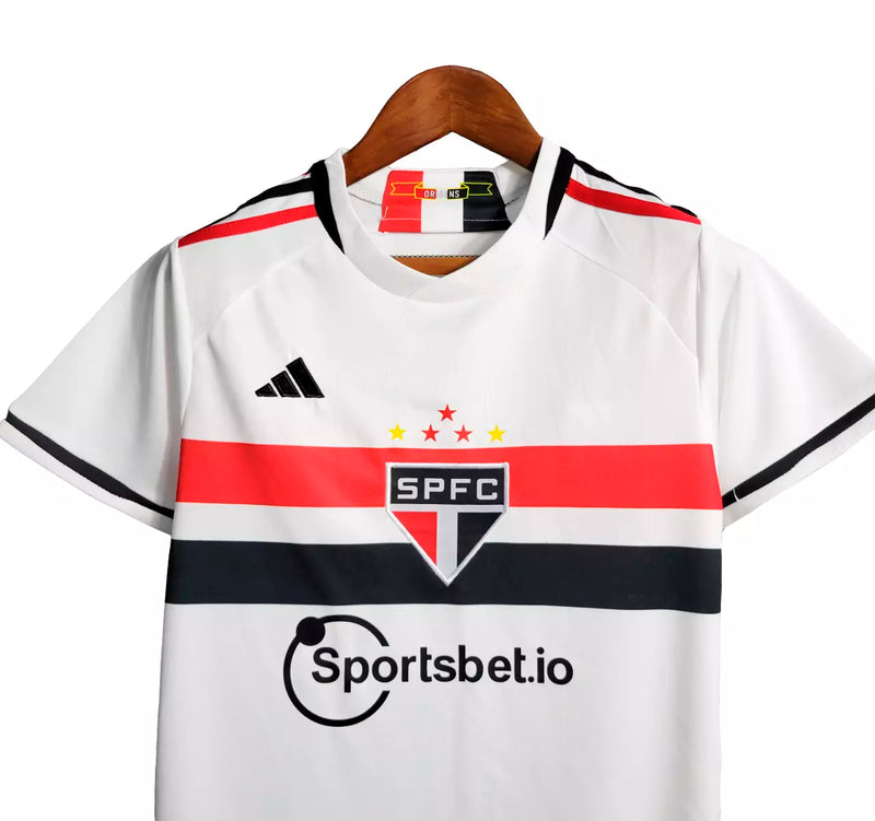 Camisa São Paulo 23/24 I - Kit Torcedor Infantil