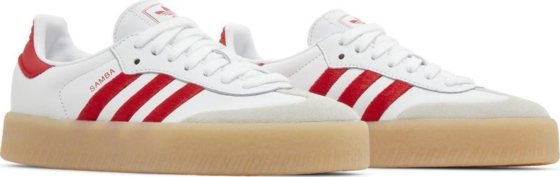 Tênis adidas Sambae Cloud White Better Scarlet Branco