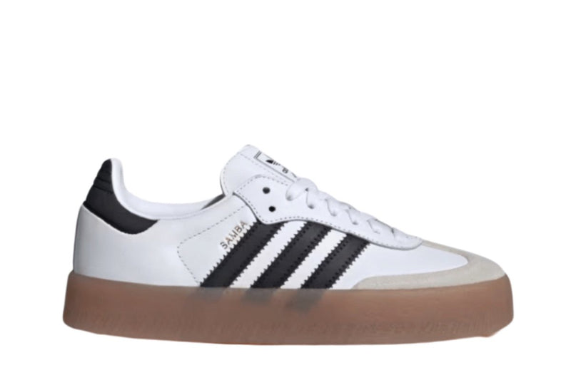 Tênis adidas Sambae Cloud White Silver Metallic Gold Branco