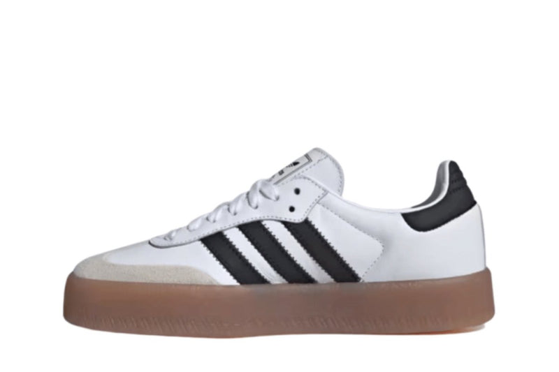 Tênis adidas Sambae Cloud White Silver Metallic Gold Branco