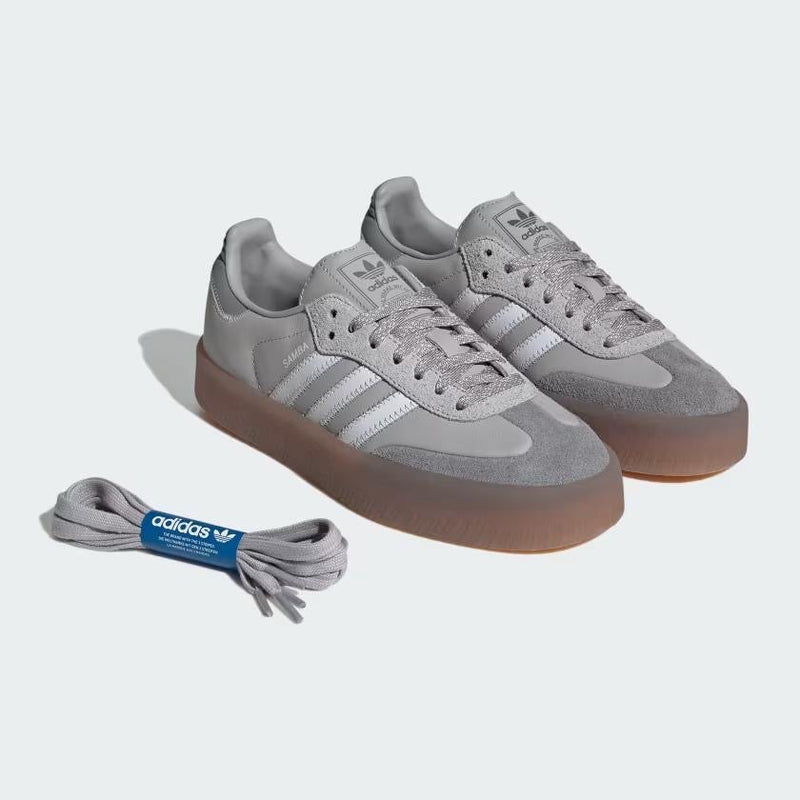 Tênis adidas Sambae Grey Two Cloud White Cinza